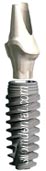 Zirconia Abutment Implant with Beautiful Teeth Now, dental implant
